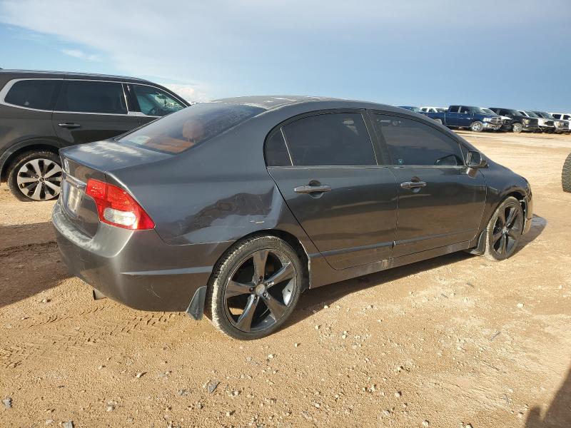 19XFA1F51AE038491 - 2010 HONDA CIVIC LX CHARCOAL photo 3