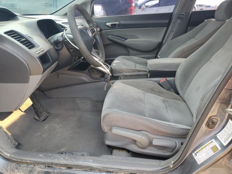 19XFA1F51AE038491 - 2010 HONDA CIVIC LX CHARCOAL photo 7