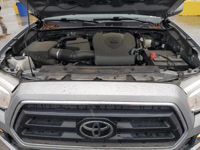 3TMAZ5CN3MM151898 - 2021 TOYOTA TACOMA DOUBLE CAB ვერცხლისფერი ფოტო 11