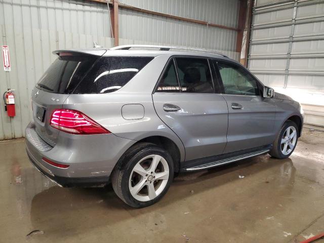 4JGDA5HB0GA623877 - 2016 MERCEDES-BENZ GLE 350 4MATIC GRAY photo 3