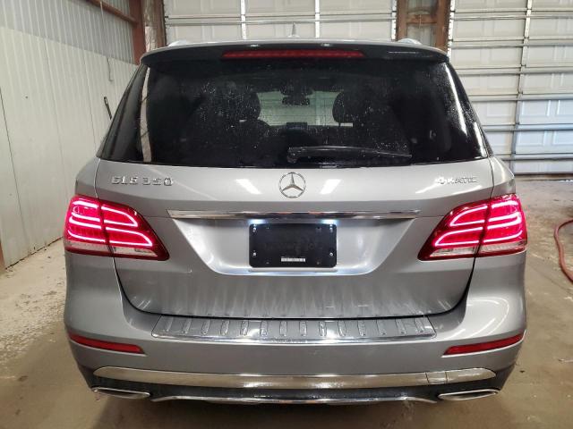 4JGDA5HB0GA623877 - 2016 MERCEDES-BENZ GLE 350 4MATIC GRAY photo 6