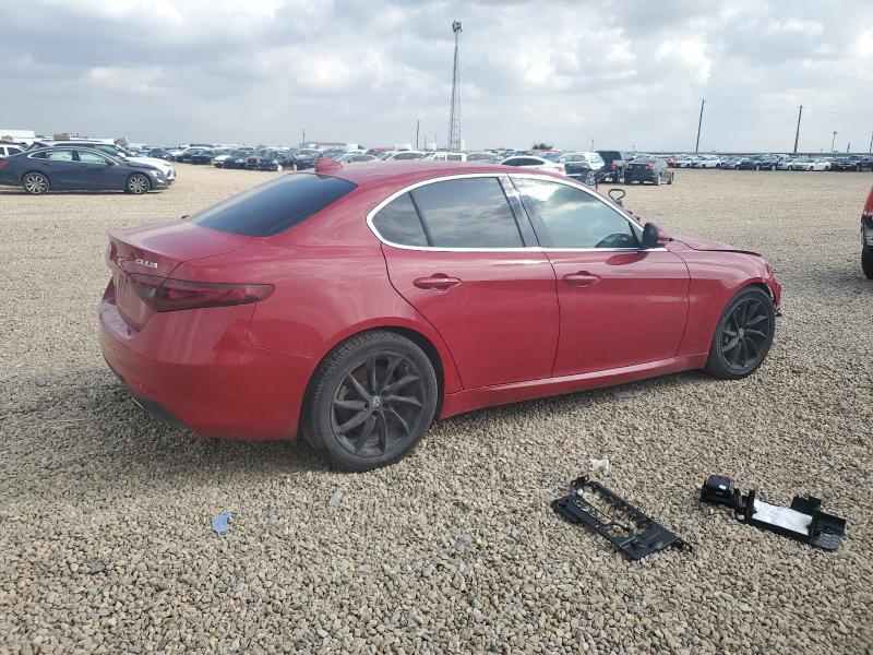 ZARFAEBN5J7598839 - 2018 ALFA ROMEO GIULIA 红色 照片 3