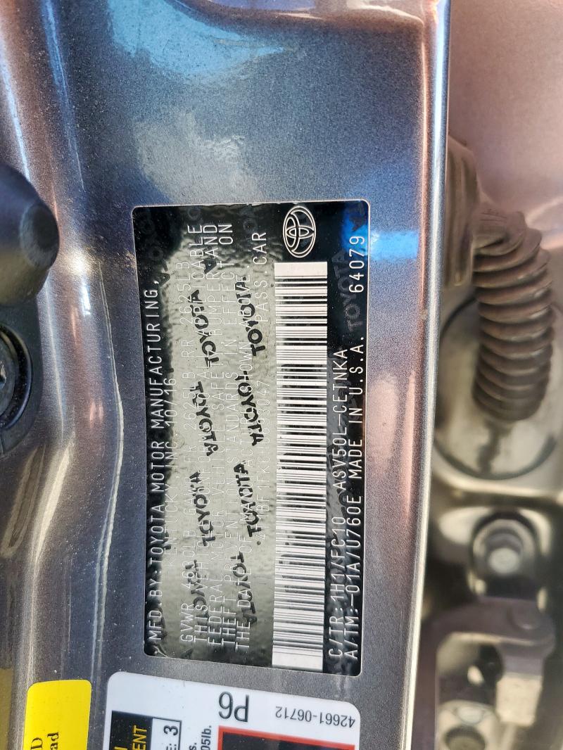 4T1BF1FK6HU693047 - 2017 TOYOTA CAMRY LE GRAY photo 13