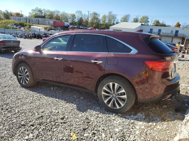 5FRYD4H41EB035871 - 2014 ACURA MDX TECHNOLOGY 栗色 照片 2