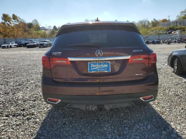 5FRYD4H41EB035871 - 2014 ACURA MDX TECHNOLOGY 栗色 照片 6