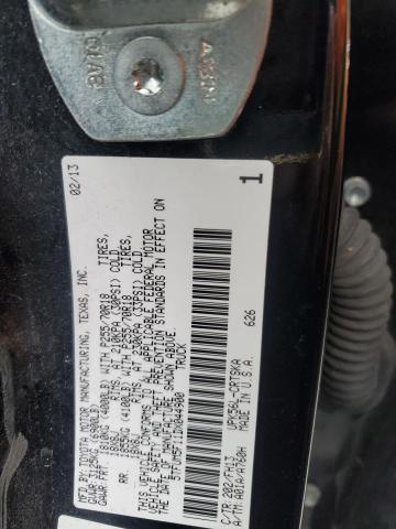 5TFUM5F11DX044900 - 2013 TOYOTA TUNDRA DOUBLE CAB SR5 BLACK photo 12