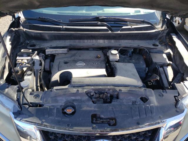 5N1AR2MN0DC620004 - 2013 NISSAN PATHFINDER S BLACK photo 12