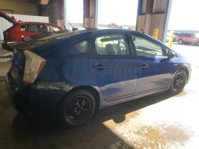 JTDKN3DU3A0020222 - 2010 TOYOTA PRIUS BLUE photo 3