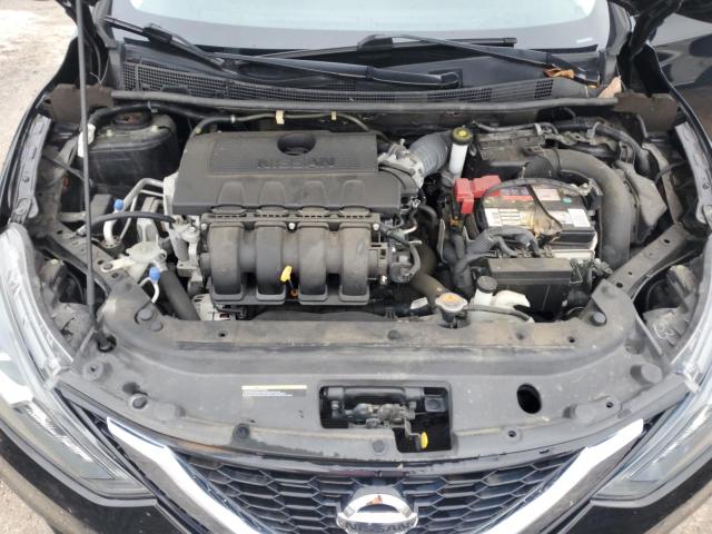 3N1AB7AP2KY207469 - 2019 NISSAN SENTRA S BLACK photo 11