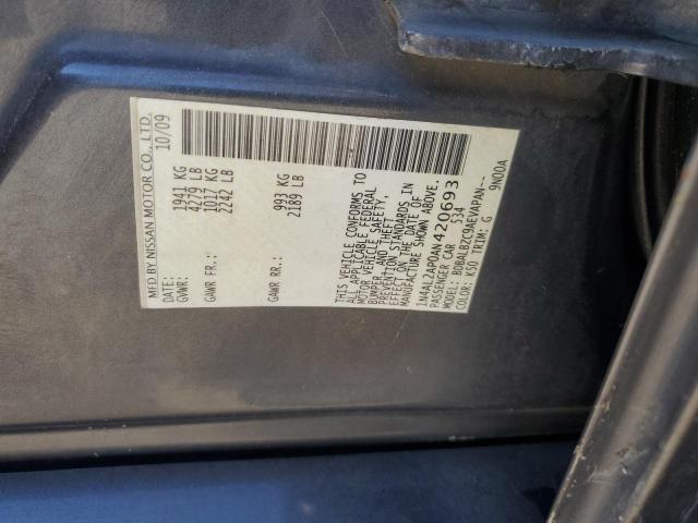 1N4AL2AP0AN420693 - 2010 NISSAN ALTIMA BASE GRAY photo 13