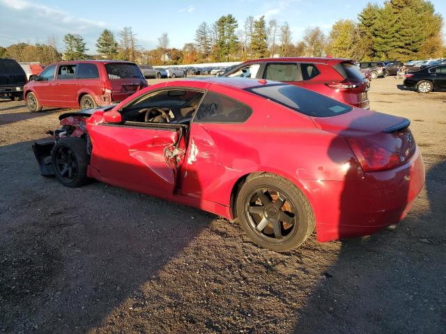 JNKCV64EX8M114212 - 2008 INFINITI G37 BASE RED photo 2