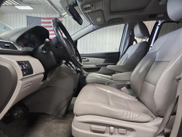 5FNRL5H61DB014839 - 2013 HONDA ODYSSEY EXL BLUE photo 7