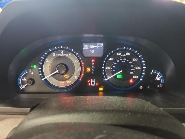 5FNRL5H61DB014839 - 2013 HONDA ODYSSEY EXL BLUE photo 9