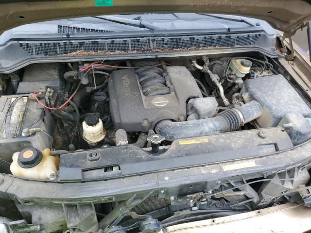 1N6AA07B54N559171 - 2004 NISSAN TITAN XE Қоңыр фото 11