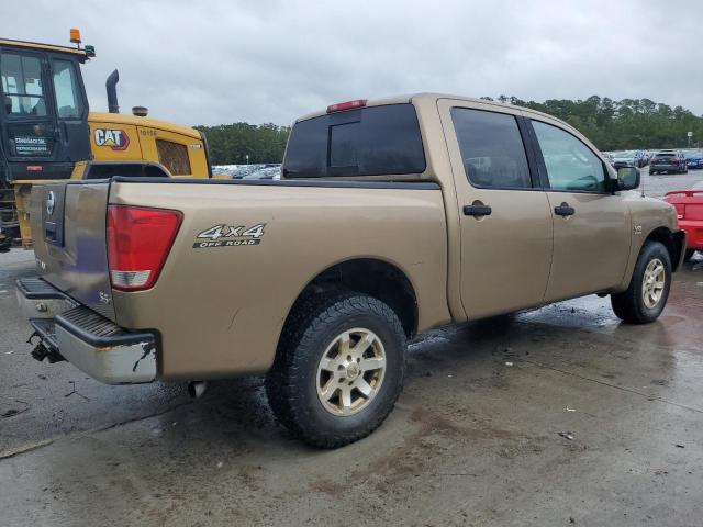 1N6AA07B54N559171 - 2004 NISSAN TITAN XE Қоңыр фото 3