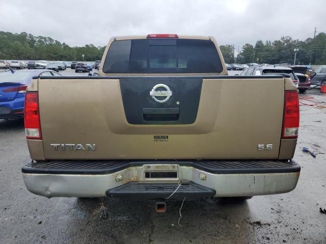 1N6AA07B54N559171 - 2004 NISSAN TITAN XE Қоңыр фото 6