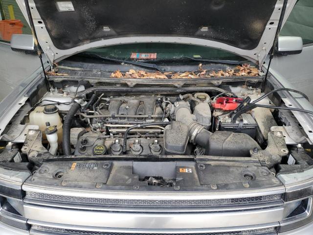 2FMHK6D87JBA06390 - 2018 FORD FLEX LIMITED ვერცხლისფერი ფოტო 12