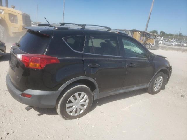 2T3ZFREV6DW061188 - 2013 TOYOTA RAV4 LE BLACK photo 3