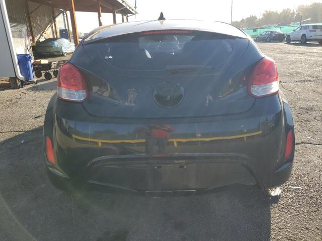 KMHTC6AD1CU078191 - 2012 HYUNDAI VELOSTER BLACK photo 6