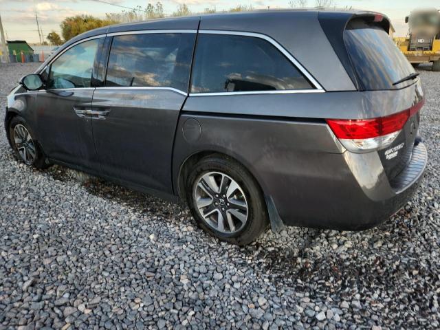 5FNRL5H99EB097660 - 2014 HONDA ODYSSEY TOURING GRAY photo 2