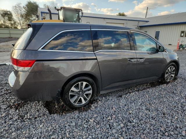 5FNRL5H99EB097660 - 2014 HONDA ODYSSEY TOURING GRAY photo 3