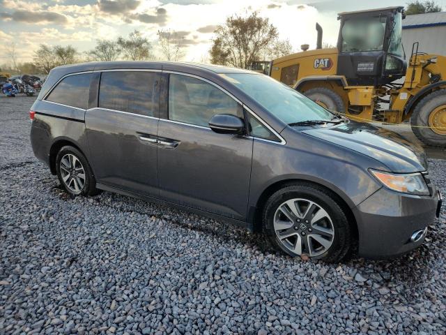 5FNRL5H99EB097660 - 2014 HONDA ODYSSEY TOURING GRAY photo 4