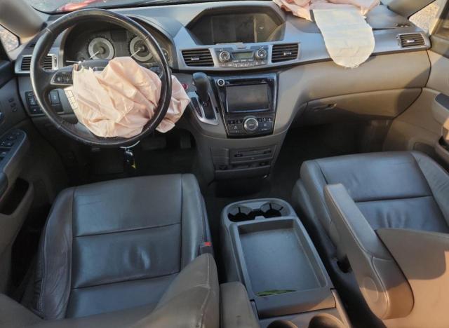 5FNRL5H99EB097660 - 2014 HONDA ODYSSEY TOURING GRAY photo 8
