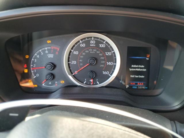 JTDS4RCE6LJ032300 - 2020 TOYOTA COROLLA SE SILVER photo 9