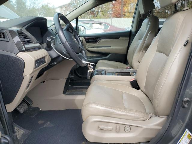 5FNRL6H96JB014637 - 2018 HONDA ODYSSEY ELITE GREEN photo 7