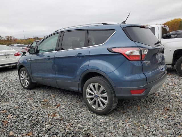 1FMCU9J92JUB01162 - 2018 FORD ESCAPE TITANIUM 蓝色 照片 2