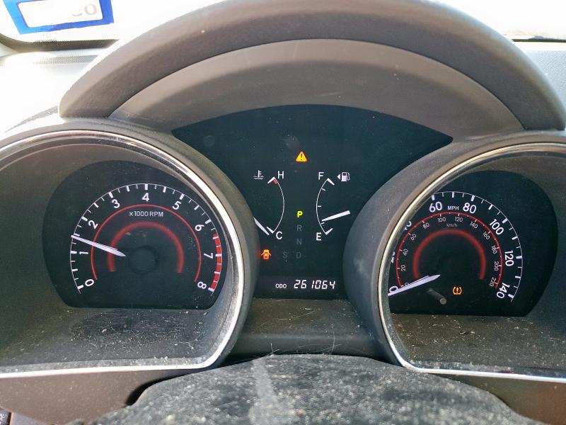 5TDZK3EH7DS121256 - 2013 TOYOTA HIGHLANDER BASE Білий фото 9