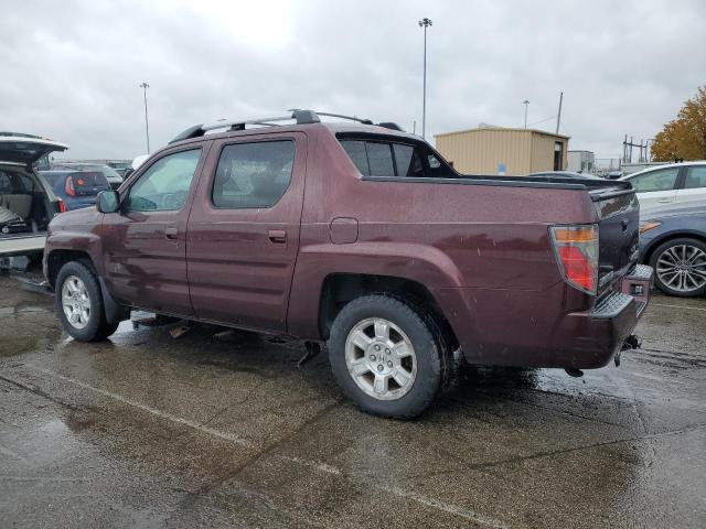 2HJYK16578H518728 - 2008 HONDA RIDGELINE RTL BURGUNDY photo 2