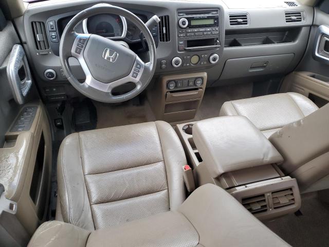 2HJYK16578H518728 - 2008 HONDA RIDGELINE RTL BURGUNDY photo 8