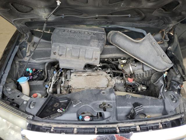 5FNYF3H51EB014016 - 2014 HONDA PILOT EXL BLACK photo 12