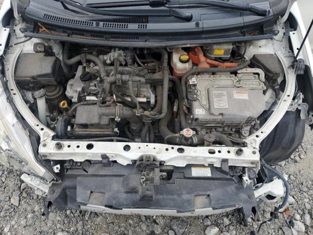 JTDKDTB39H1592428 - 2017 TOYOTA PRIUS C Beyaz fotoğraf 11