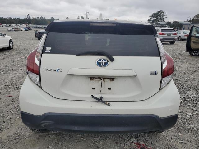 JTDKDTB39H1592428 - 2017 TOYOTA PRIUS C Beyaz fotoğraf 6