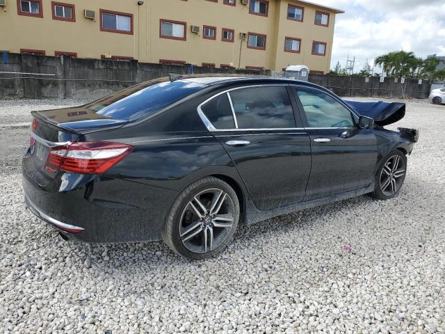 1HGCR2F5XHA058478 - 2017 HONDA ACCORD SPORT Қара фото 3