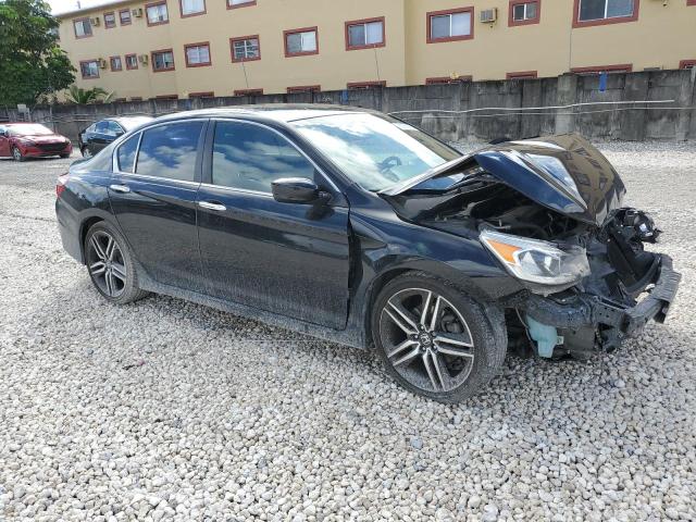 1HGCR2F5XHA058478 - 2017 HONDA ACCORD SPORT Қара фото 4