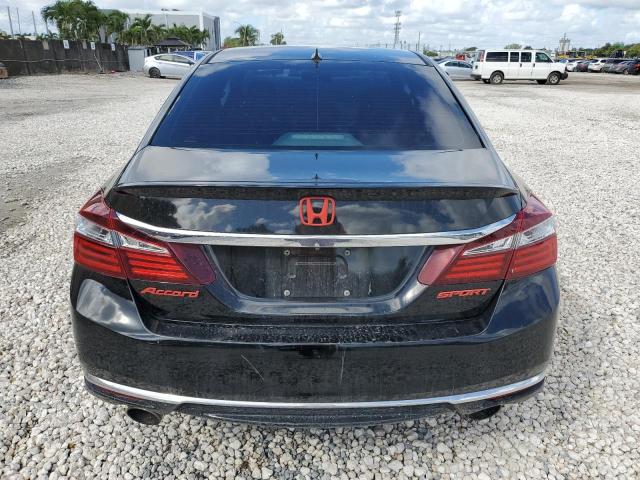 1HGCR2F5XHA058478 - 2017 HONDA ACCORD SPORT Қара фото 6