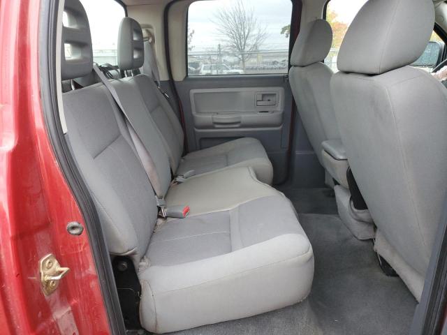 1D7HW48N46S521394 - 2006 DODGE DAKOTA QUAD SLT Rot Foto 10