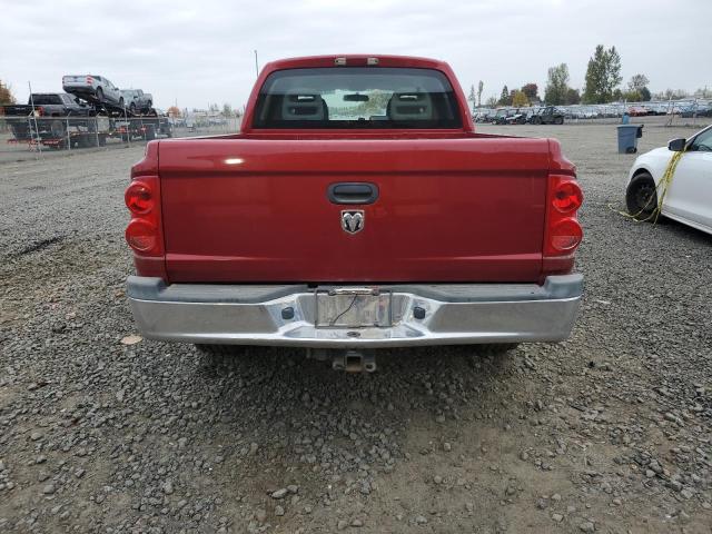 1D7HW48N46S521394 - 2006 DODGE DAKOTA QUAD SLT Rot Foto 6