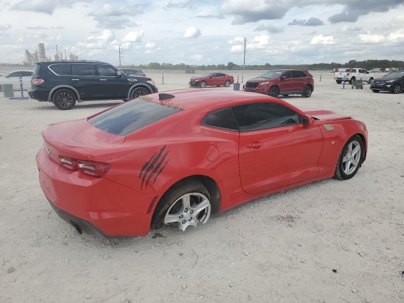 1G1FA1RX5K0134902 - 2019 CHEVROLET CAMARO LS წითელი ფოტო 3