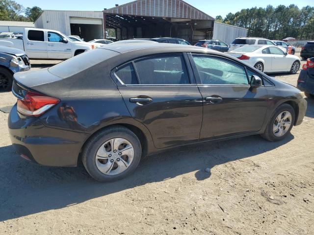 2HGFB2F5XDH555298 - 2013 HONDA CIVIC LX GRAY photo 3