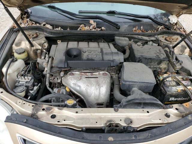 4T4BF3EK7BR127845 - 2011 TOYOTA CAMRY BASE GOLD photo 11