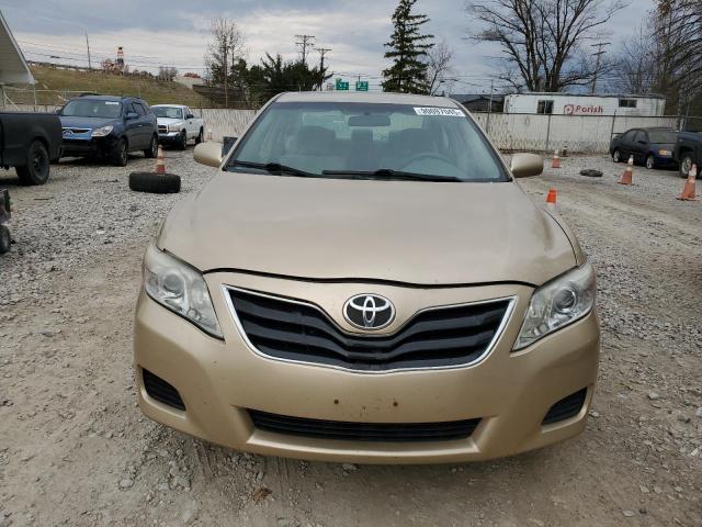 4T4BF3EK7BR127845 - 2011 TOYOTA CAMRY BASE GOLD photo 5
