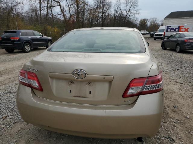 4T4BF3EK7BR127845 - 2011 TOYOTA CAMRY BASE GOLD photo 6