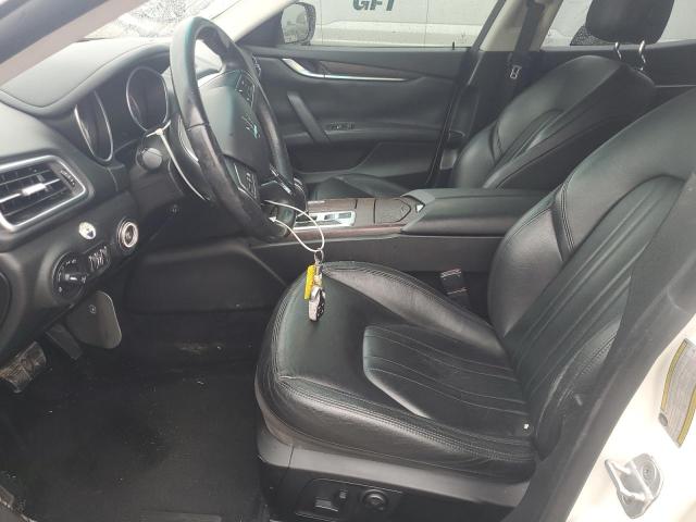 ZAM57RTA4E1109164 - 2014 MASERATI GHIBLI S 白色 照片 7