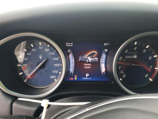 ZAM57RTA4E1109164 - 2014 MASERATI GHIBLI S 白色 照片 9