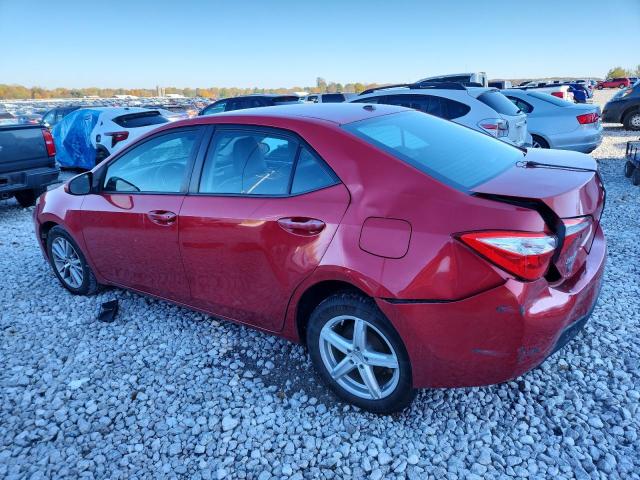 2T1BURHE3FC455814 - 2015 TOYOTA COROLLA L Rot Foto 2