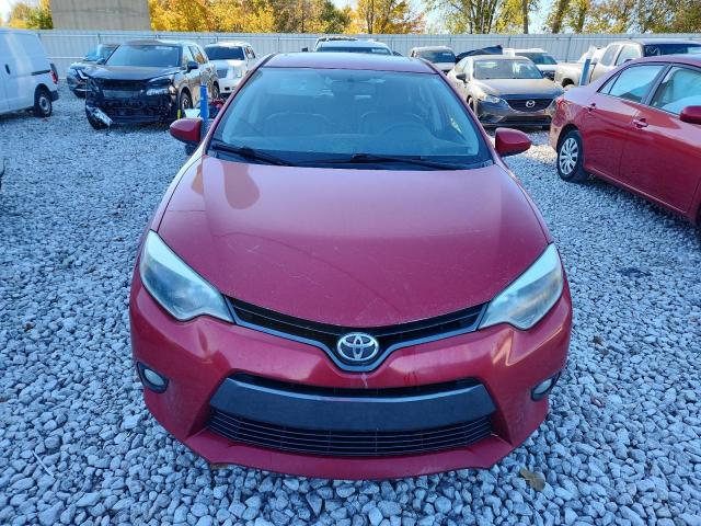 2T1BURHE3FC455814 - 2015 TOYOTA COROLLA L Rot Foto 5